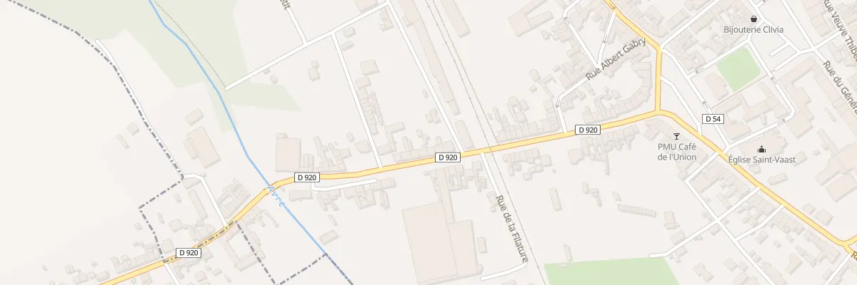 Plan du 50 Rue de la République à Moreuil