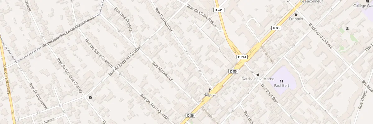 Plan du 17B Rue Parmentier à Nogent-sur-Marne