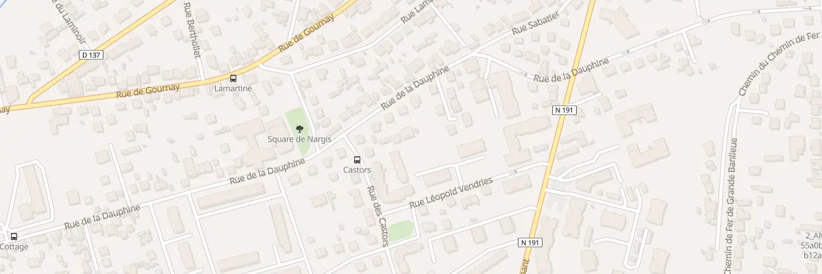 Plan du 55B Rue de la Dauphine à Corbeil-Essonnes