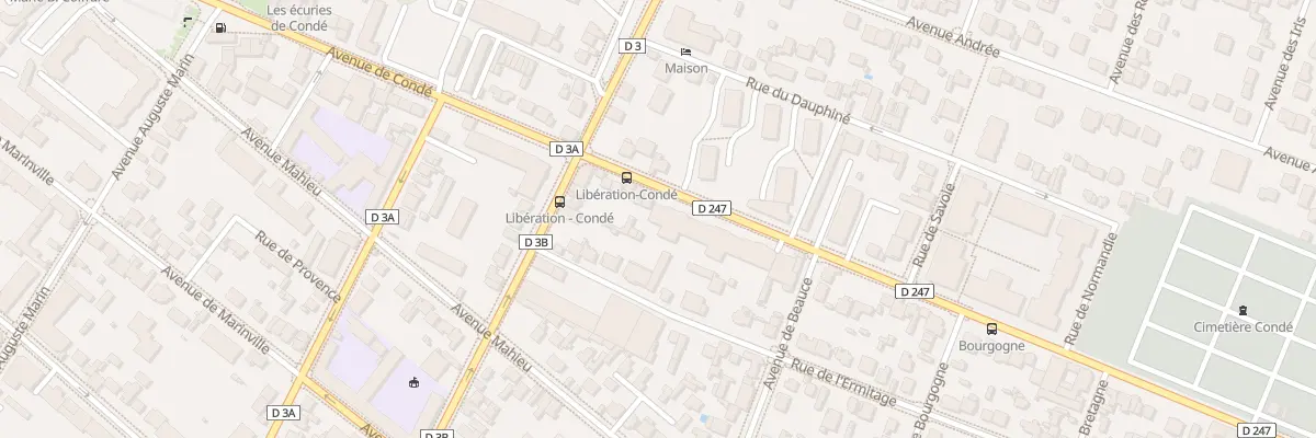 Plan du 44 Av de Condé à Saint-Maur-des-Fossés