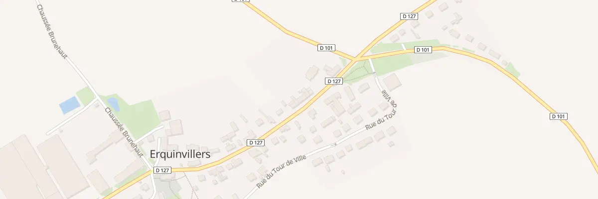 Plan du 393 Rue de Montdidier à Erquinvillers