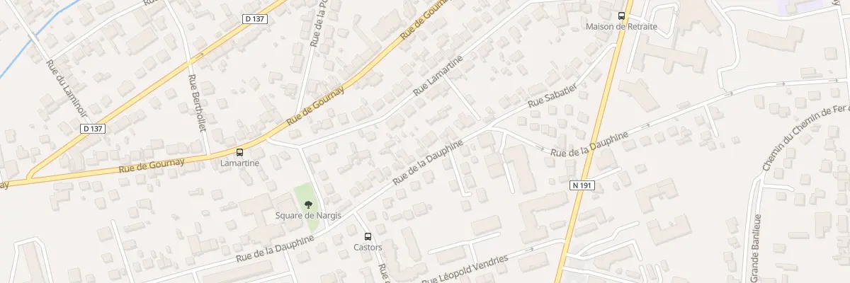 Plan du 18B Rue de la Dauphine à Corbeil-Essonnes