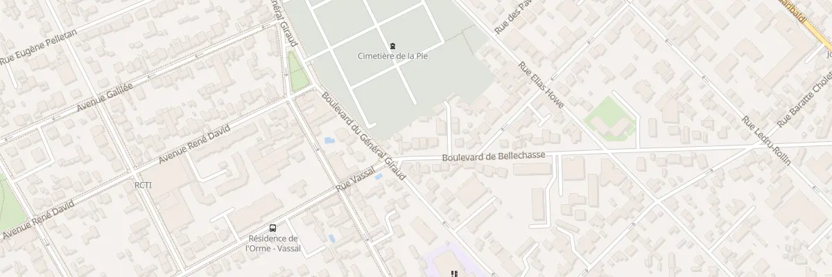 Plan du 3 Bd de Bellechasse à Saint-Maur-des-Fossés