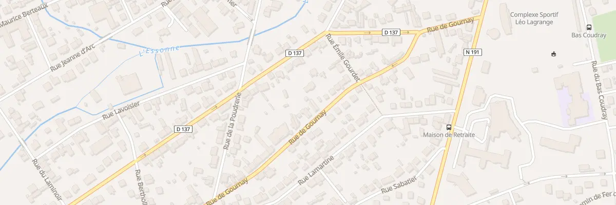 Plan du 40 Rue de Gournay à Corbeil-Essonnes