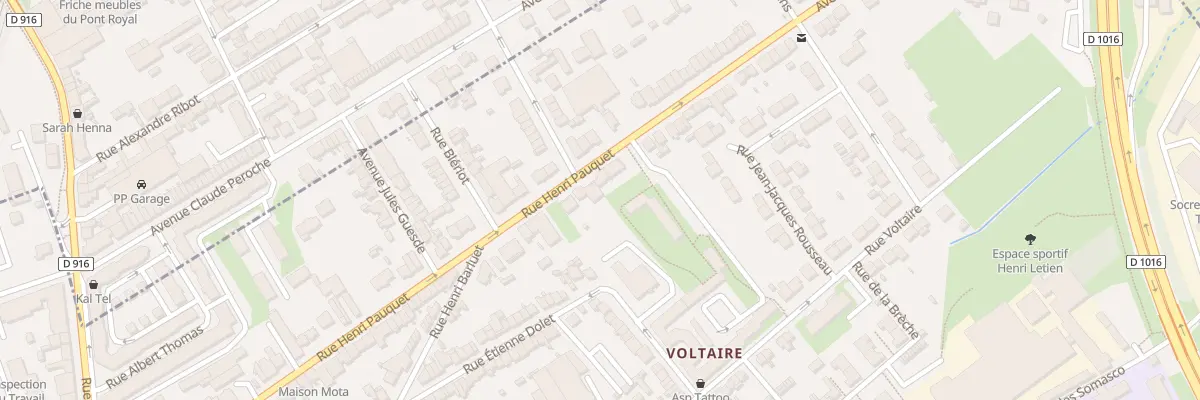 Plan du 35 Rue Henri Pauquet à Creil