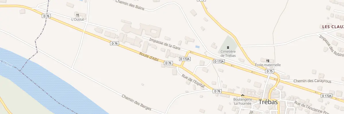 Plan du 5089 Imp de La Gare à Trébas