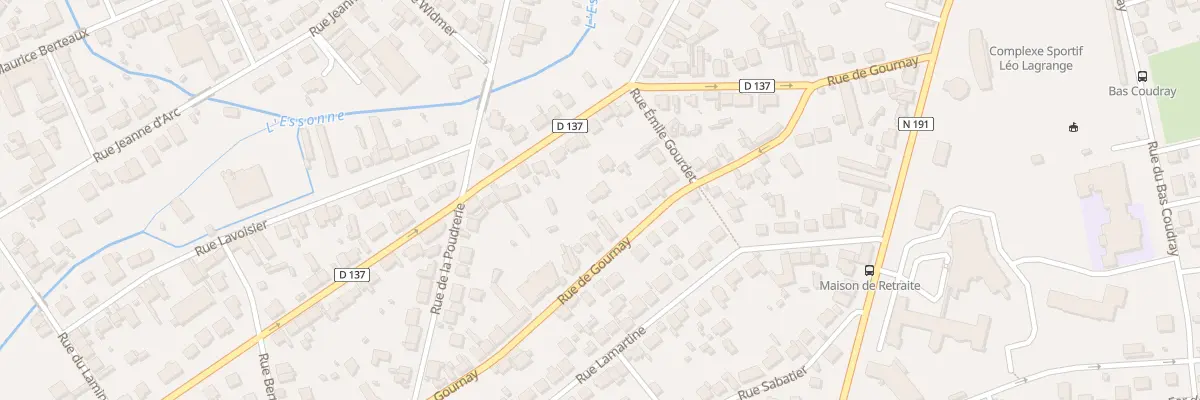 Plan du 38 Rue de Gournay à Corbeil-Essonnes