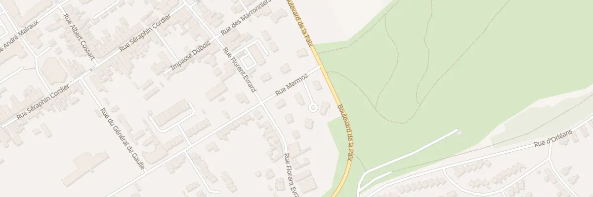 Plan du 4 Rue Mermoz à Auchel