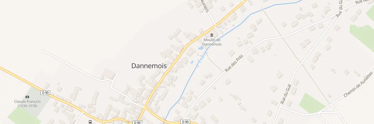 Plan du 30B Rue du Moulin à Dannemois