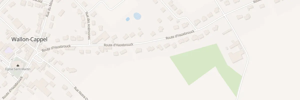 Plan du 690 Rte d’Hazebrouck à Wallon-Cappel