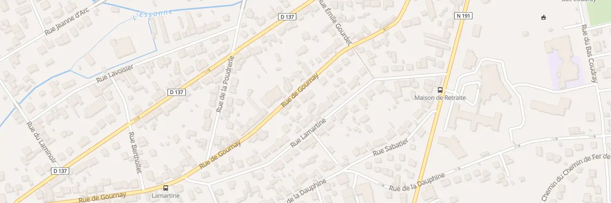 Plan du 37 Rue de Gournay à Corbeil-Essonnes