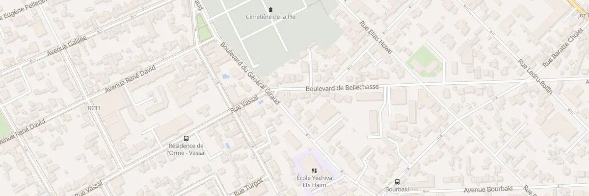 Plan du 2B Bd de Bellechasse à Saint-Maur-des-Fossés