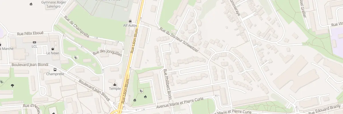 Plan du 14 Rue Philibert Borin à Creil