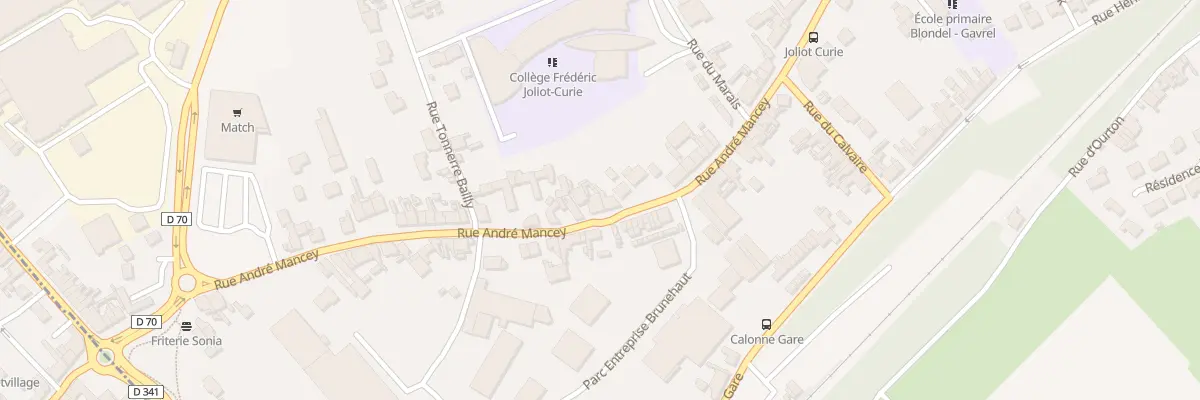 Plan du 114 Rue Mancey à Calonne-Ricouart