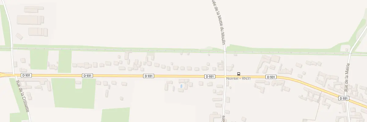 Plan du 423 Rte de la Jacquerie à Nointel