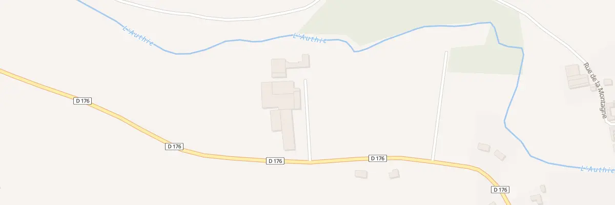 Plan du 5041 La Madeleine à Authie