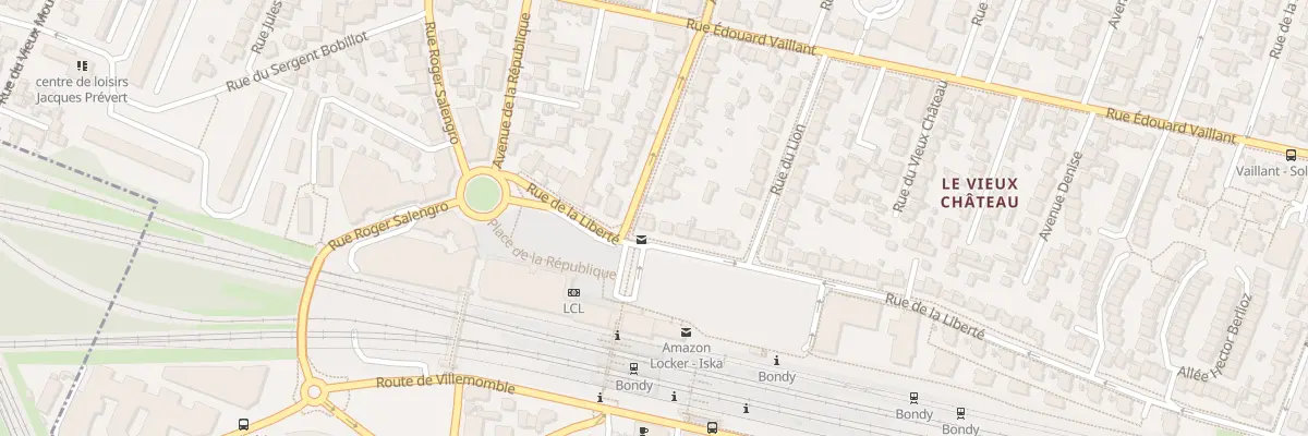 Plan du 15B Rue de la Liberté à Bondy
