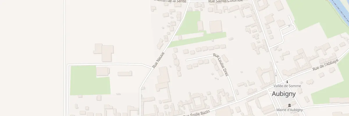 Plan du 23 Rue Louise Drez à Aubigny