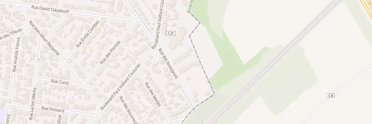 Plan du 16 Rue des Rossignols à Goussainville
