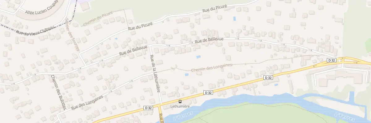 Plan du 37 Rue de Bellevue à Yerres