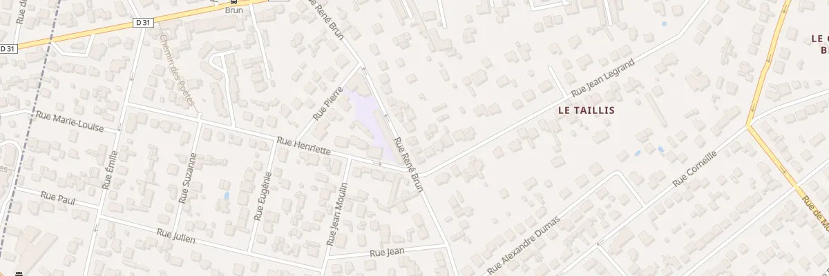 Plan du 27B Rue René Brun à Yerres