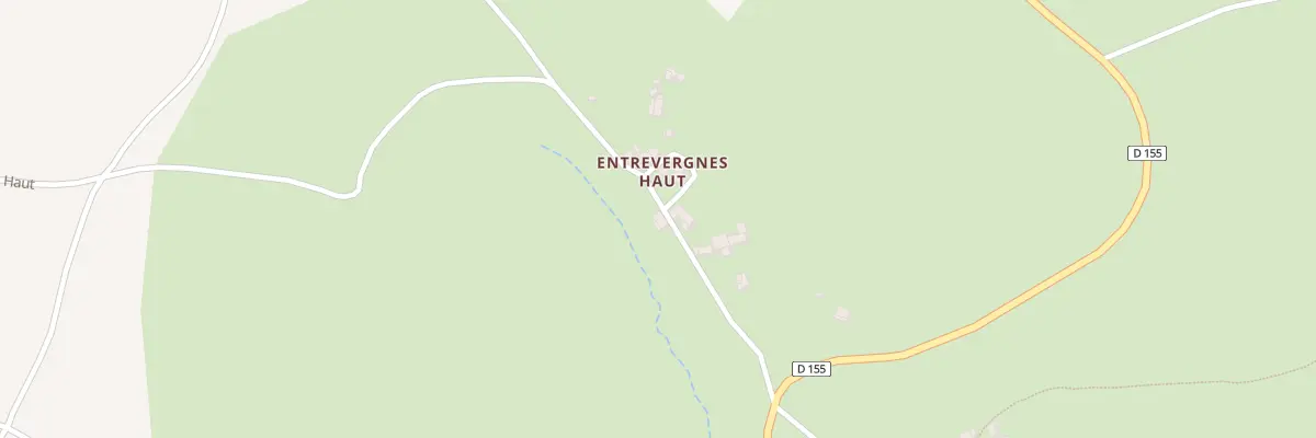 Plan du 220 Ham d’Entrevergnes haut à Fontrieu