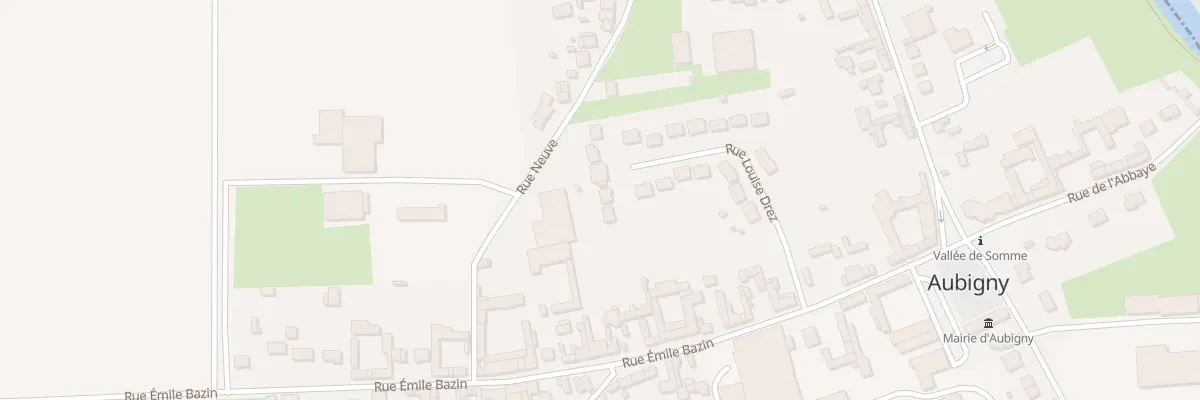 Plan du 19 Rue Louise Drez à Aubigny