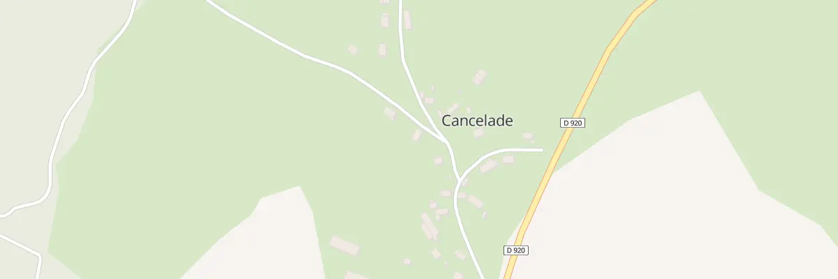 Plan du 12 Cancelade à Prunet