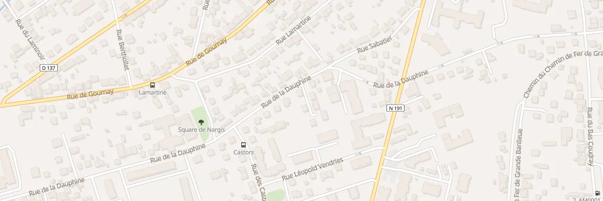 Plan du 49 Rue de la Dauphine à Corbeil-Essonnes