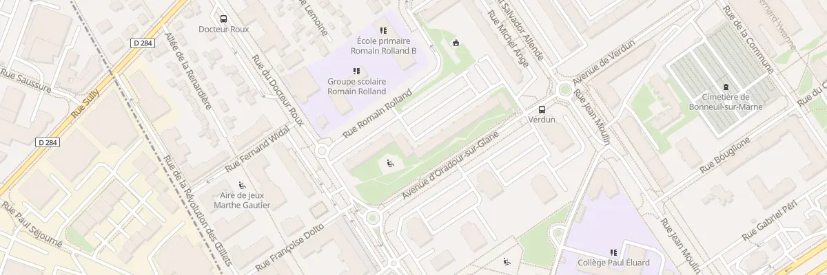 Plan du 3 Rue Michel Goutier à Bonneuil-sur-Marne
