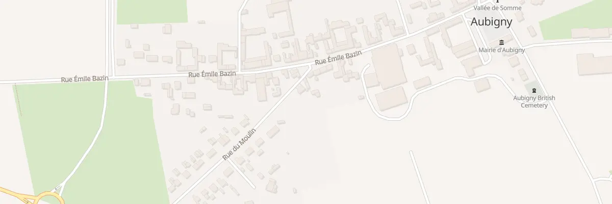 Plan du 1 Rue du Moulin à Aubigny
