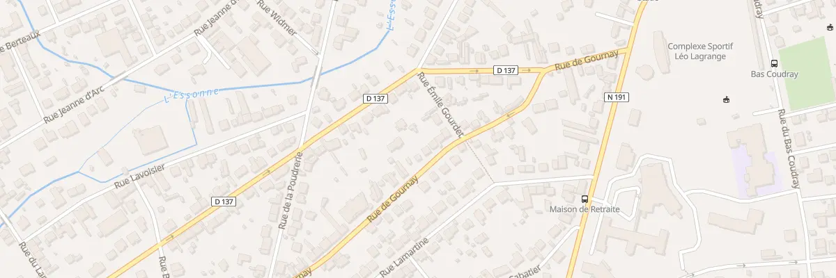 Plan du 34 Rue de Gournay à Corbeil-Essonnes