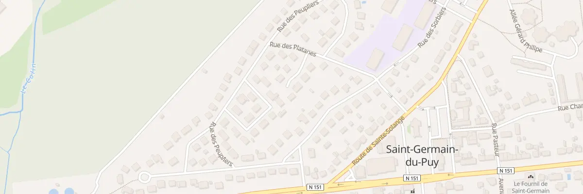 Plan du 7 Imp des Pins à Saint-Germain-du-Puy