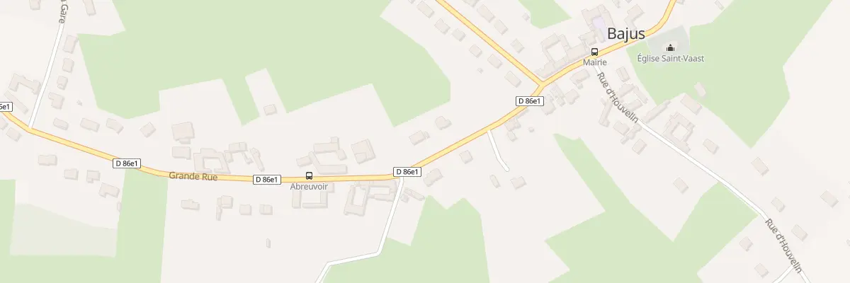 Plan du 12 Grand Rue à Bajus
