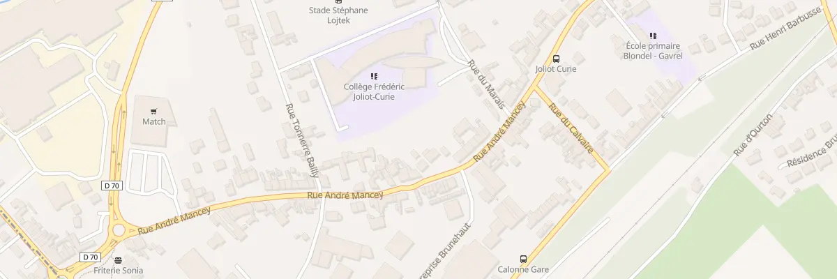 Plan du 106 Rue Mancey à Calonne-Ricouart