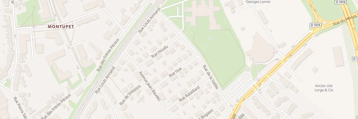 Plan du 13 Rue Hue à Nogent-sur-Oise