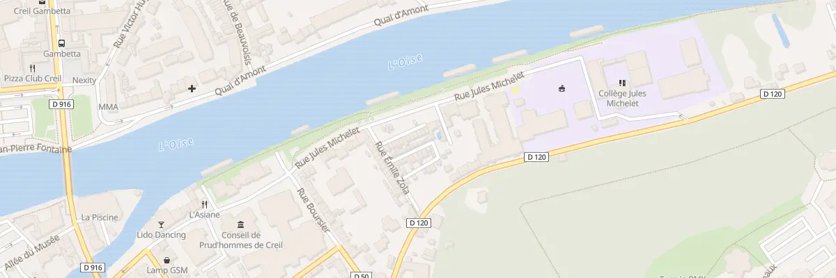 Plan du 52 Rue des Gres à Creil