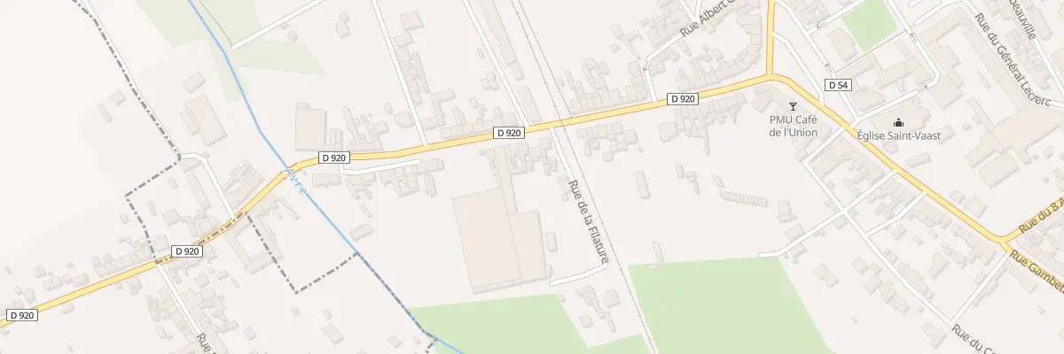 Plan du 35 Rue de la République à Moreuil