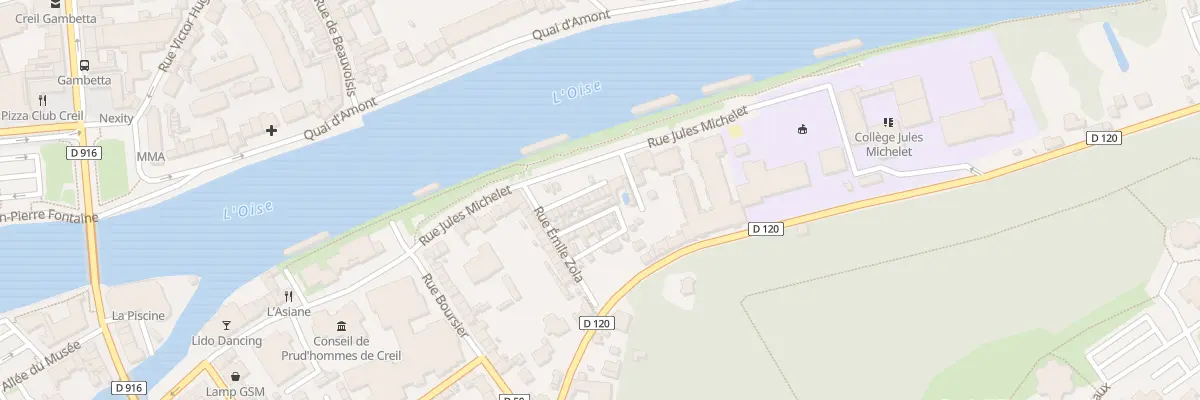 Plan du 53 Rue des Gres à Creil