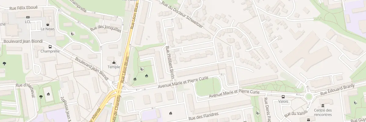 Plan du 11 Sq Claude Bernard à Creil