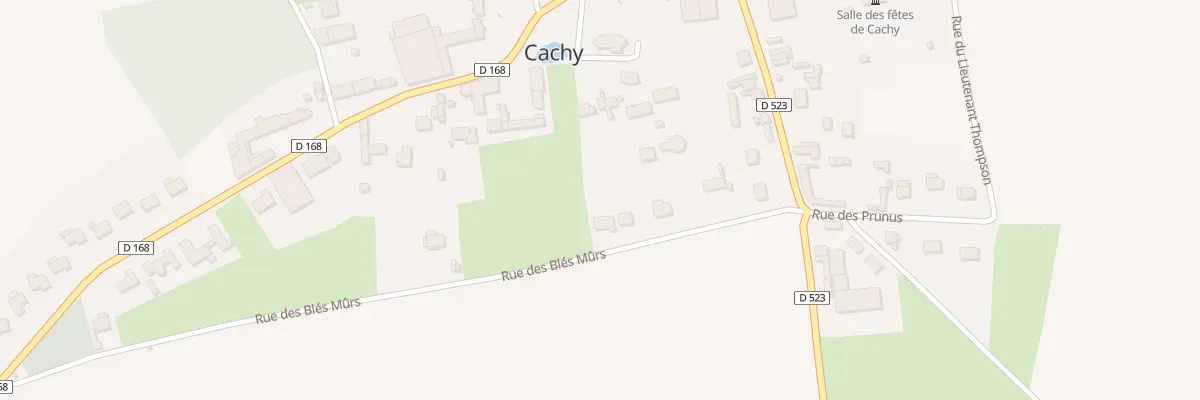 Plan du 10 Rue des Blés Mûrs à Cachy