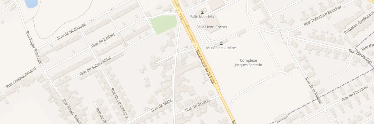 Plan du 41 Rue du Général Leclerc à Auchel