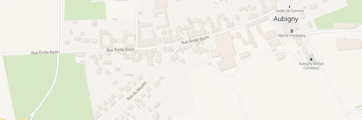 Plan du 21 Rue Emile Bazin à Aubigny