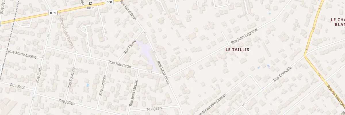 Plan du 27 Rue René Brun à Yerres
