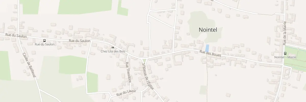 Plan du 28 Rue des Boues à Nointel