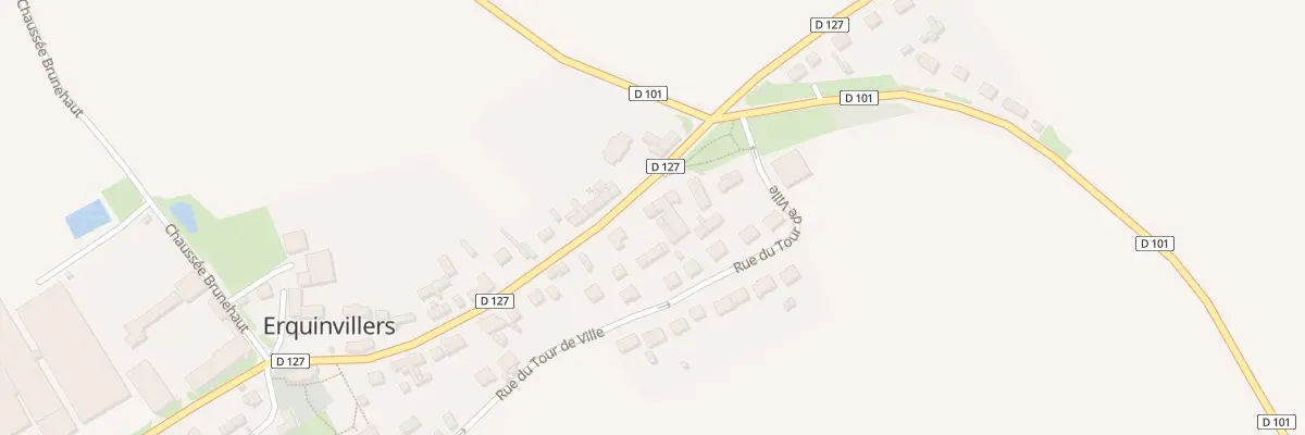 Plan du 424 Rue de Montdidier à Erquinvillers