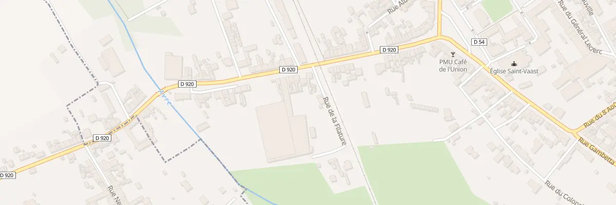 Plan du 33 Rue de la République à Moreuil
