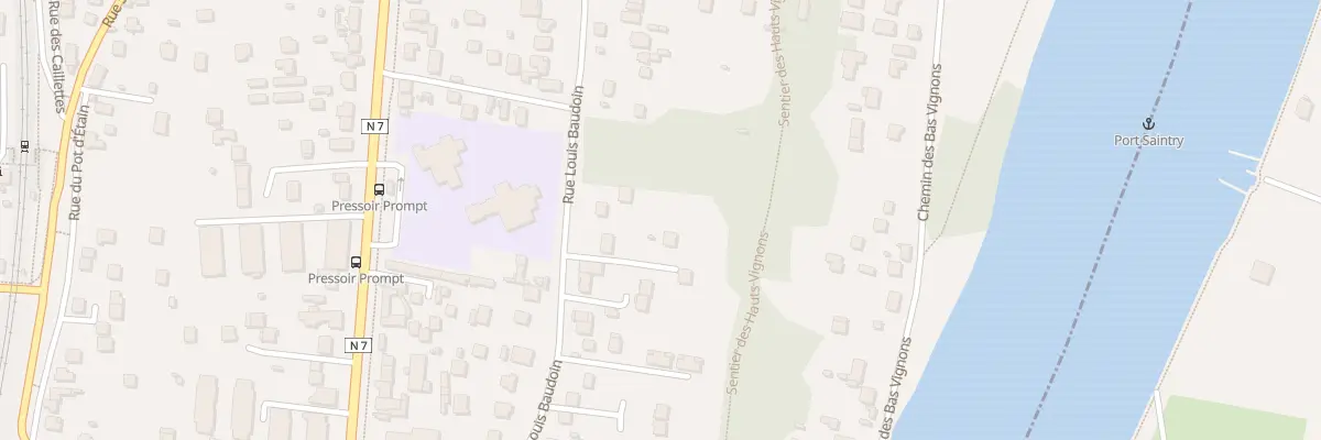 Plan du 57 Rue Louis Baudoin à Corbeil-Essonnes