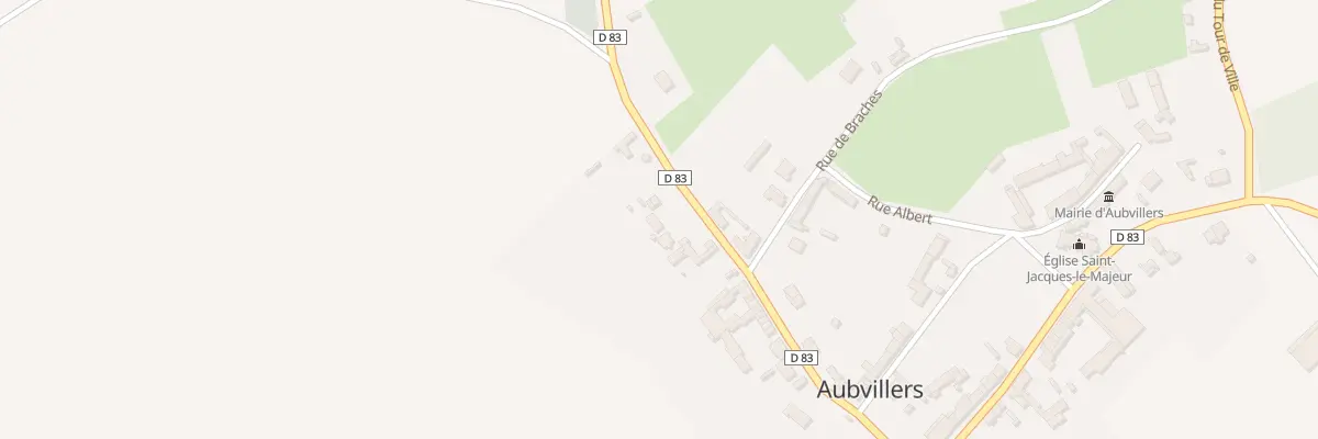 Plan du 24 Rue de Sauvillers à Aubvillers