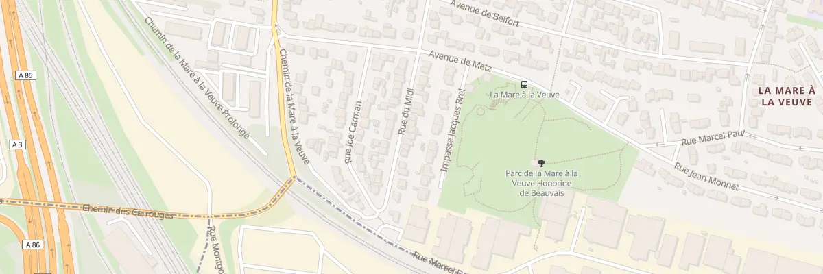 Plan du 43 Rue du Midi à Bondy